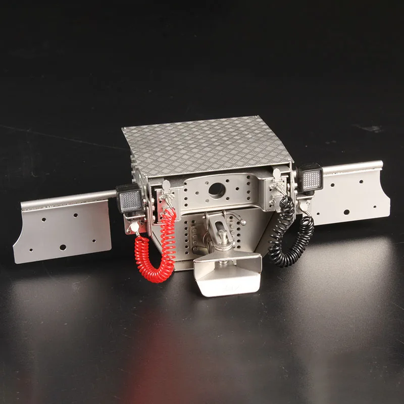 

1:14th Scale Metal Simulation Heavy Tail Beam Tow Hook for Tamiya RC Truck SCANIA 770S R620 VOLVO BENZ Arocs MAN TGX Car