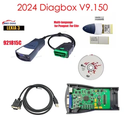 V9.150 Diagbox For Citroen&Peugeot Tools Lexia3 PP2000 Auto Diagnostic Tool Car Repair AutomobilesS++ Quality&Fast Devliery