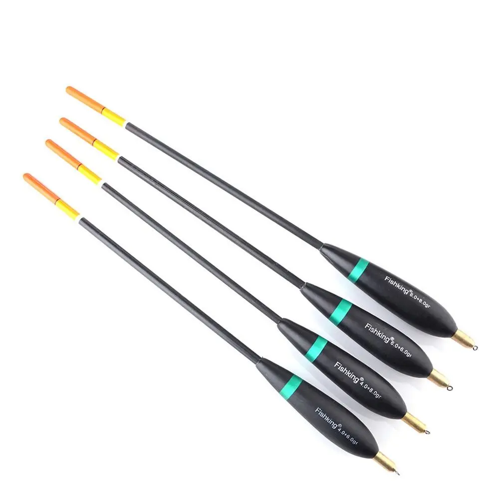 4PCS/LOT Barguzinsky Barguzinsky Pesca Balsa Float Set Vertical Overstriking Barguzinsky Fir Float Bobber 4 Size Stopper