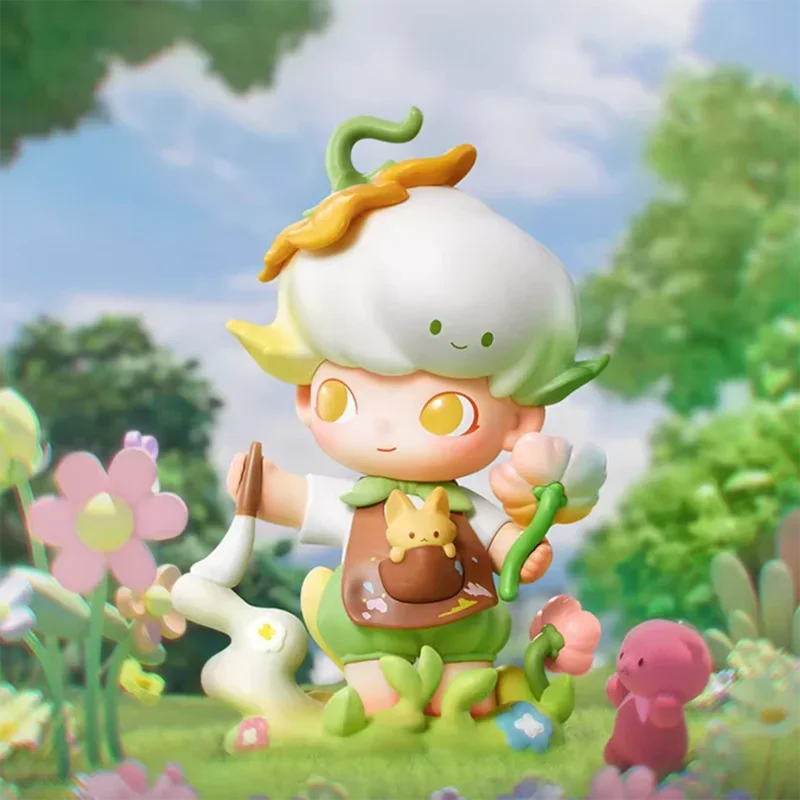 

Original DIMOO Weaving Wonders Series Anime Action Figure Guess Bag Ornament Figurines Home Decor Desktop Dolls Model Girl Gift