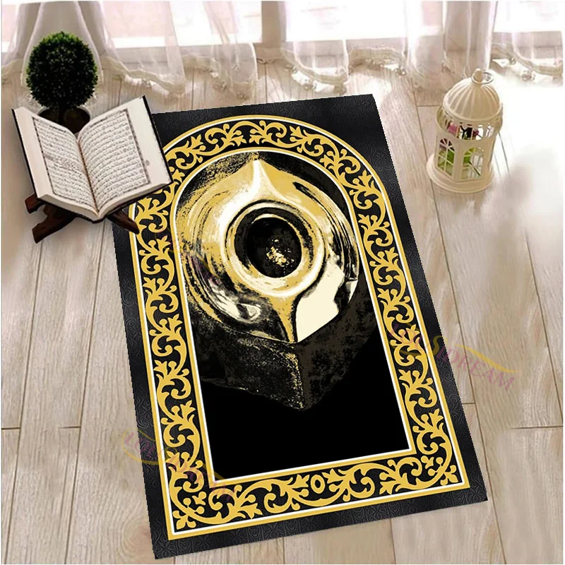 Personalized Prayer Rug Prayer Rug for Muslim Customize Prayer Rug  Woman Prayer Mat Islamic Gift Soft Islamic Home Decor