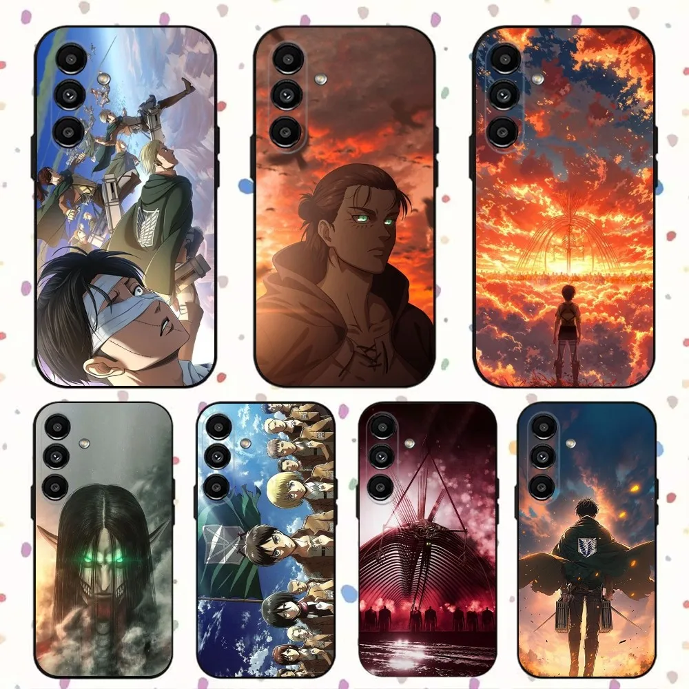 

Levi Ackerman Attack on Titan Phone Case For Samsung S24,S21,S22,S23,S30,Ultra,S20,Plus,Fe,Lite,Note,10,9,5G Black Soft Cover