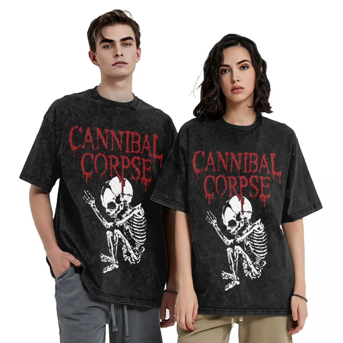 Fashion Cannibal Corpse Metal T Shirt Accessories Tee Shirt Men Women Oversize T-shirts