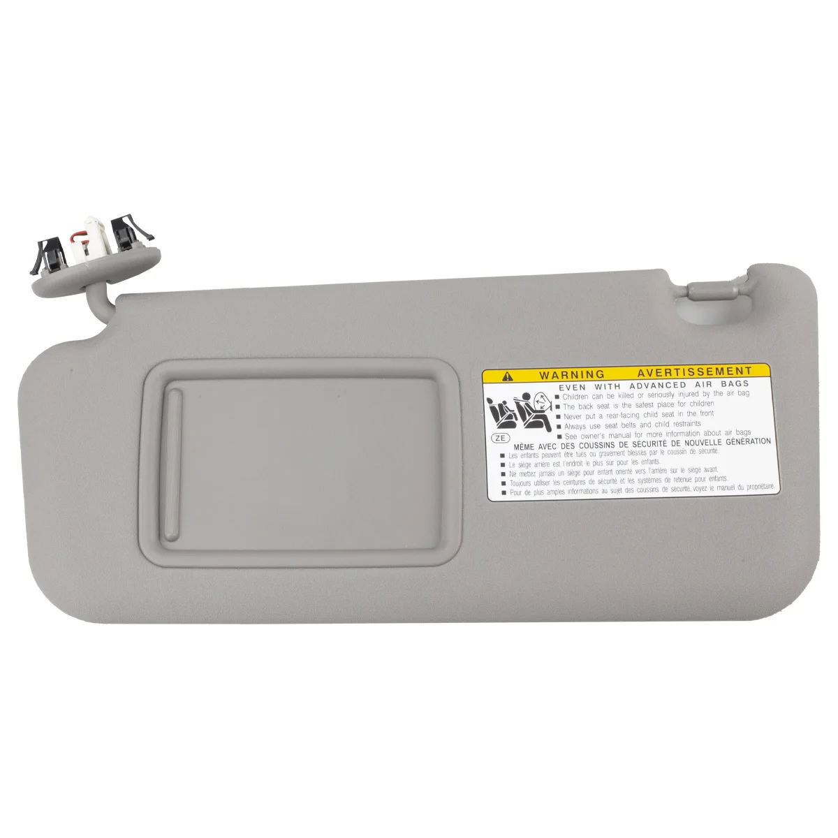 

Солнцезащитный козырек левый из АБС-пластика для водителя 74320-42501-B2, подходит для Toyota RAV4 2006 2007 2008 2009, серый