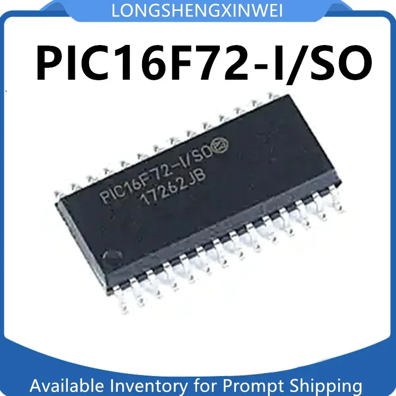 1PCS PIC16F72-I/SO 16F73 16F76 16F690 16F818 16F819 16F882 16F886 18F2520 18F2525 18F2620 Encapsulated Microcontroller Chip
