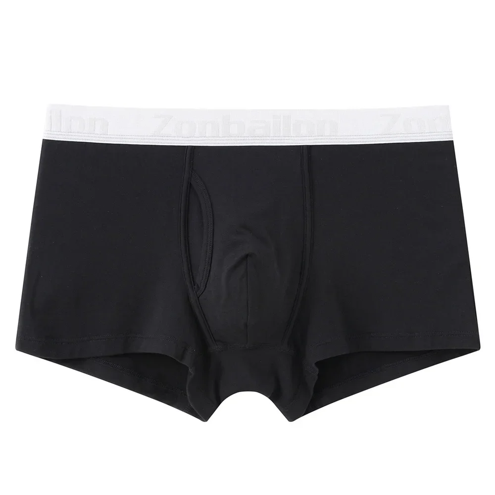 Jinshi Men Boxer Briefs Shorts Male Underwear Mens Underpants Breathable Comfortable No Ride Up
