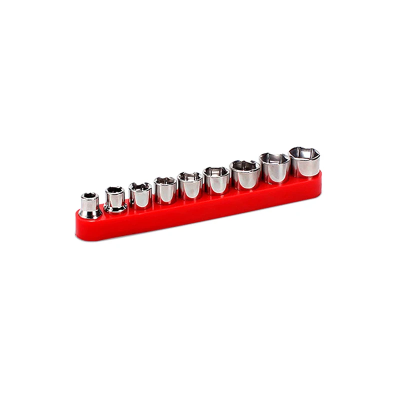 9Pcs Hexagonal Sleeve Head Square Head Conversion Head Electric Tool Accessory Set Hardware Tools Electric Drill Accessories