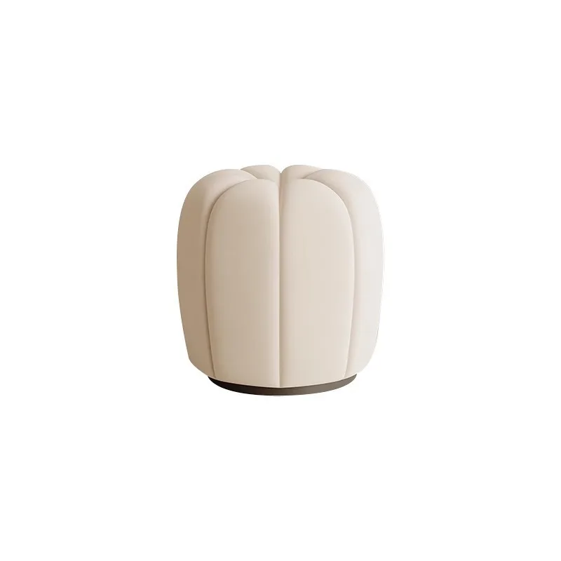 

Makeup stool girls bedroom dressing chair pumpkin small round light luxury modern simple household stool