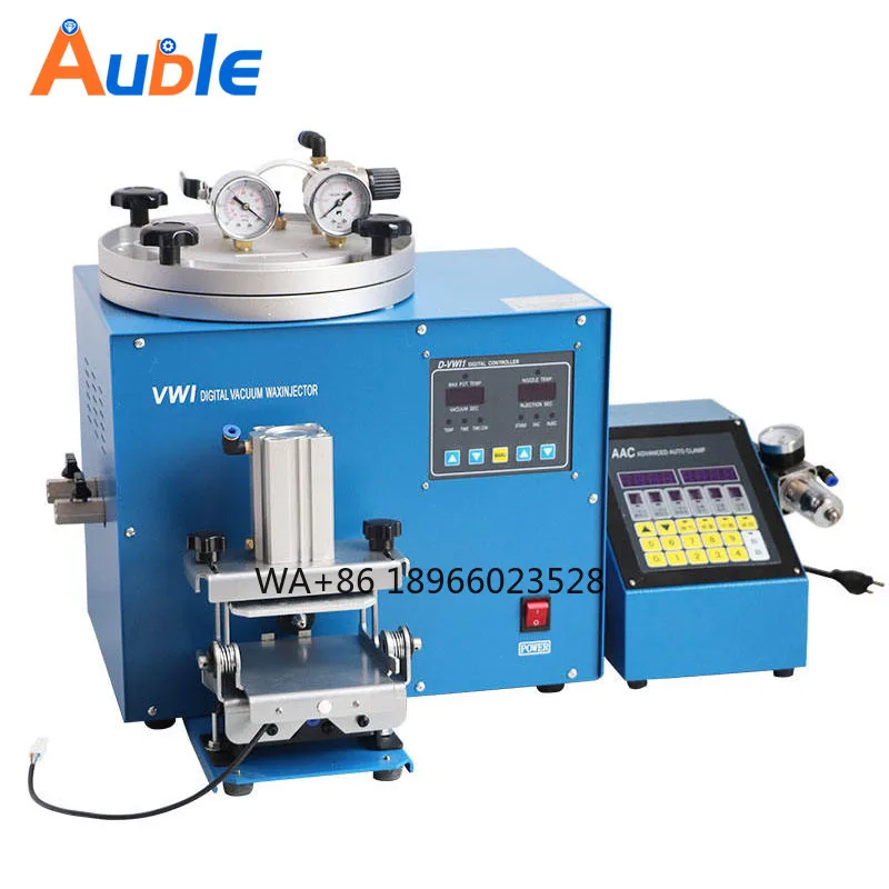 

3KG capacity wax investment casting equipment digital automatic vacuum wax machine jewelry casting machine