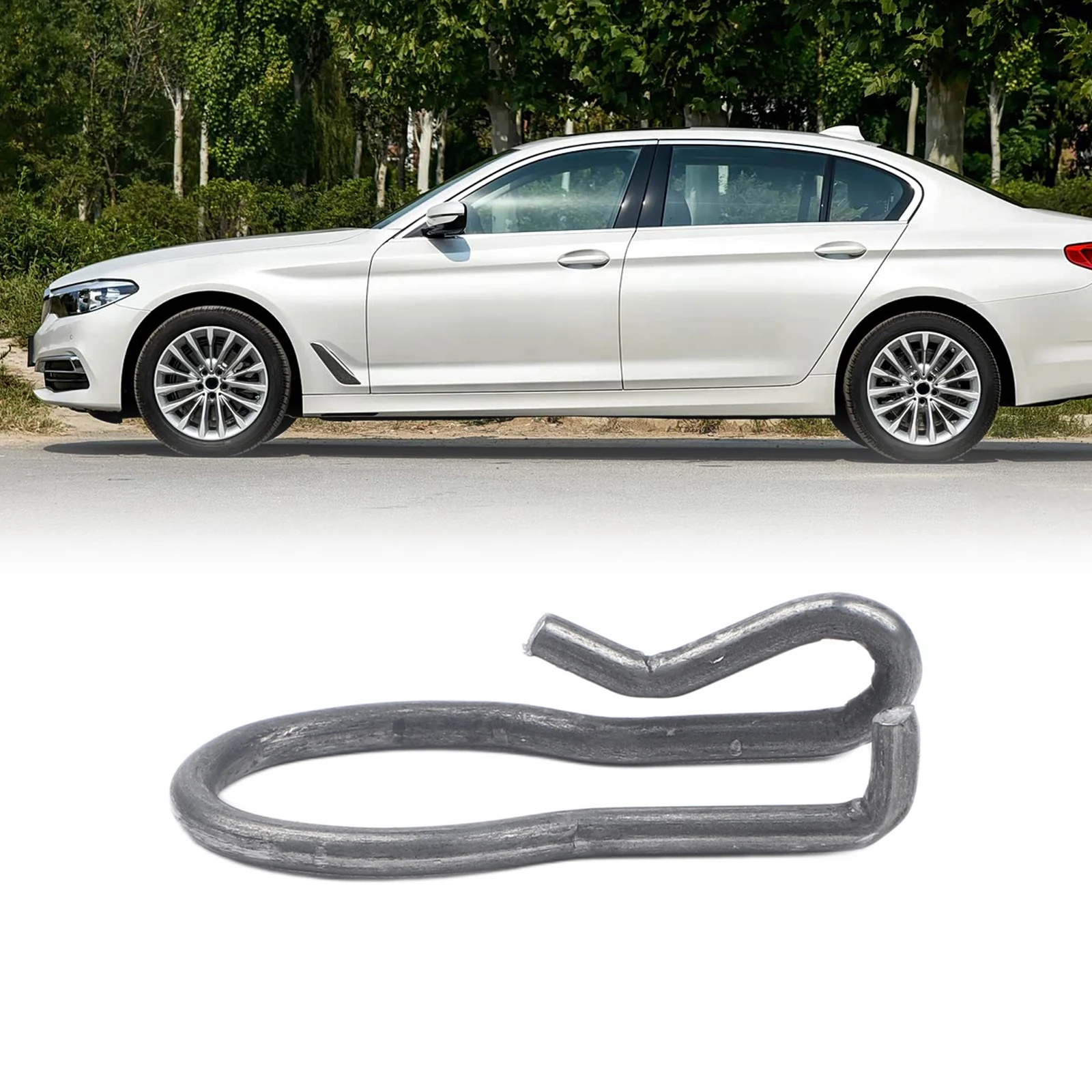 Flap Valve Spring Clip Actuator Clip Fix Auto Repair Car Maintenance Black High Reliability Brand New Condition