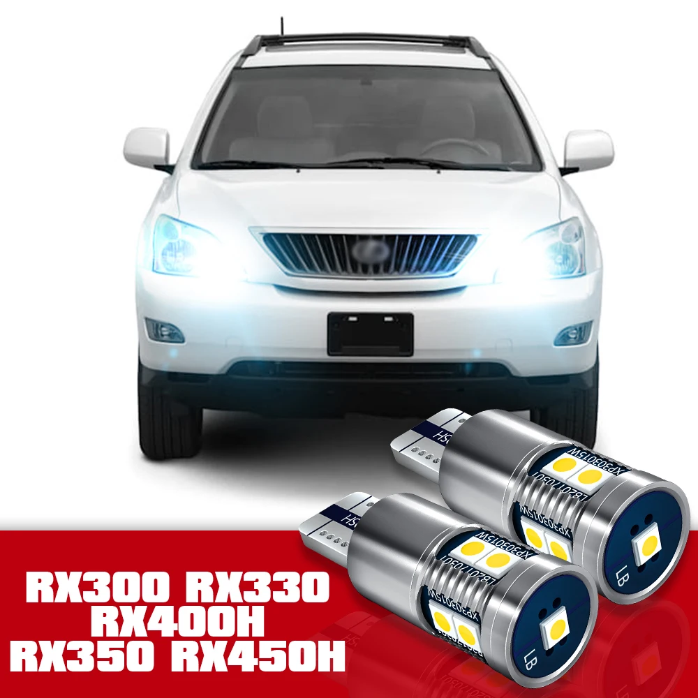 

2pcs LED Accessories Parking Light Bulb Clearance Lamp For Lexus RX300 RX330 RX400H RX350 RX450H 1999-2012 2004 2005 2006 2010