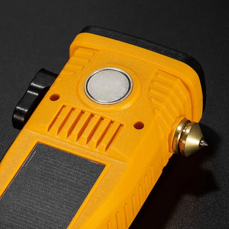 Solar-Powered COB Work Light: Magnetic, Car Window Breaker - Ultra-Bright Laser Flashlight for Camping & Emergency