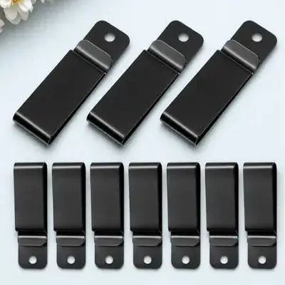 10 قطعة مشبك حزام معدني مقاطع الحديد المدسوس للأغاد الحقائب الخصر أربطة حقائب لوازم الأجهزة حزام النشاط في الهواء الطلق #6