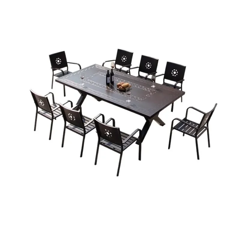 Garden leisure balcony Open-air outside Internet celebrity terrace tables and chairs