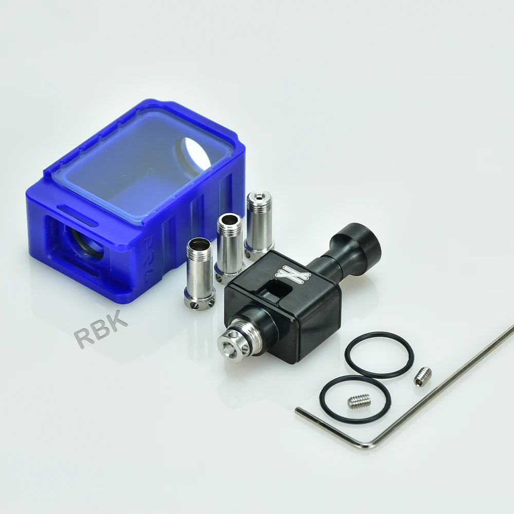 Unkwn واحد غير حقيقي نمط RBA Vape بورو تانك ، البليت BB وبورو تانك ، 316ss Rba برو #6