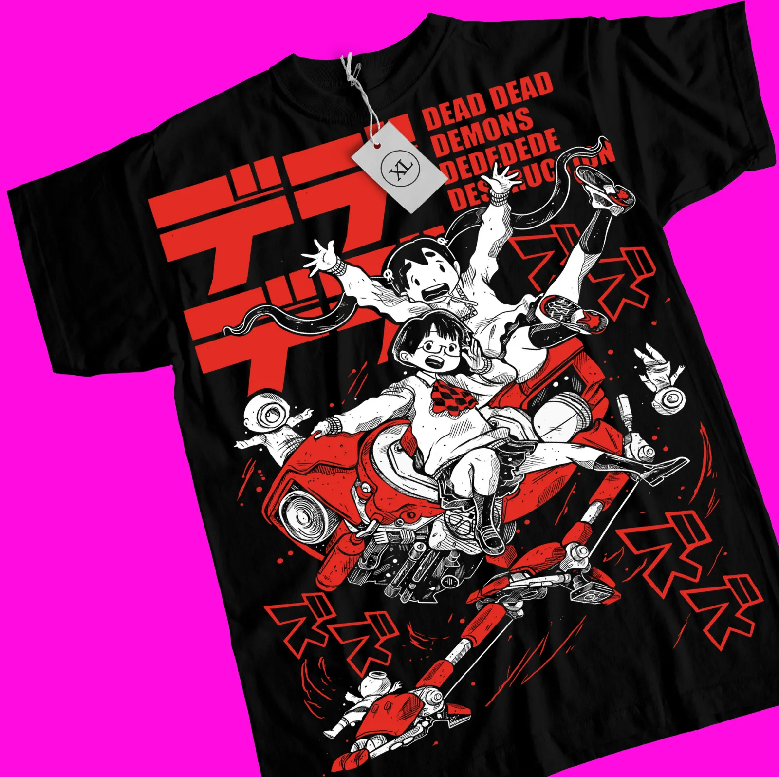 

Dead Dead Demons T-shirt dede Destruction T-shirt Anime Manga Inio Asano Tshirt