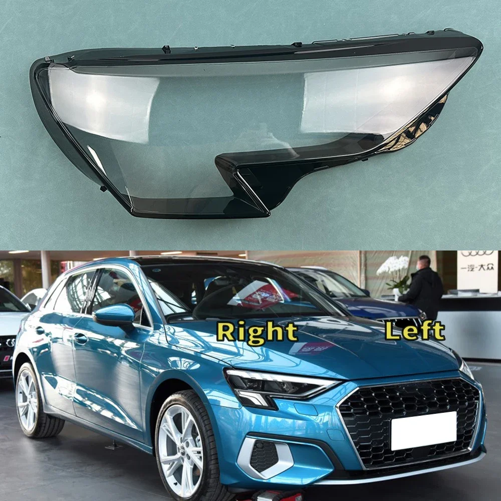 

Для Audi A3 2021, крышка фары, линза, корпус лампы, прозрачный абажур из плексигласа, замена оригинального абажура