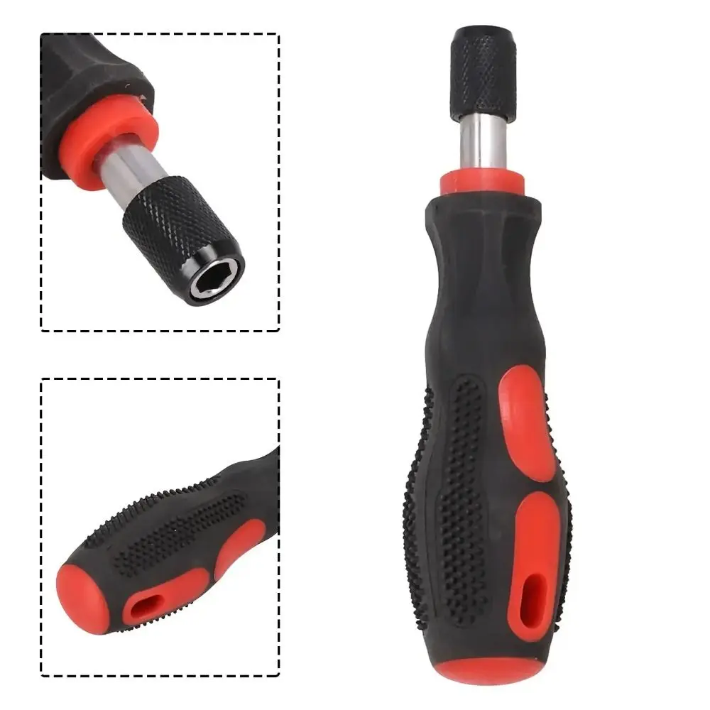 

Anti-slip Screwdriver Bit Holder High Quality Ergonomic Design Magnetic Bit Holder Comfortable Grip Small Size