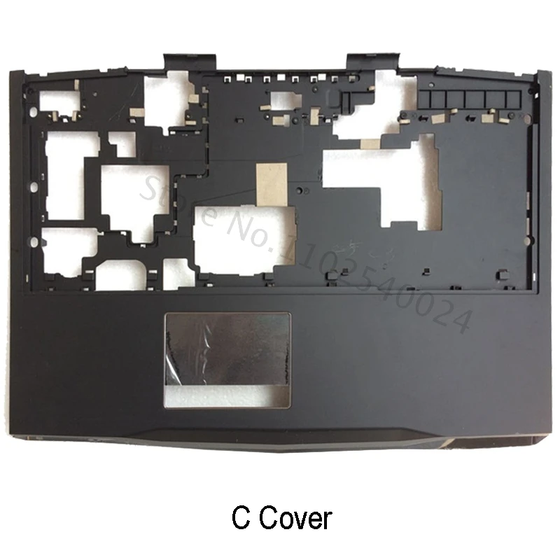 Imagem -04 - Laptop Lcd Tampa Traseira para Dell Alienware M18x r1 r2 Moldura Frontal Palmrest Substituição do Case Base Superior Inferior Tampa Traseira Marrom