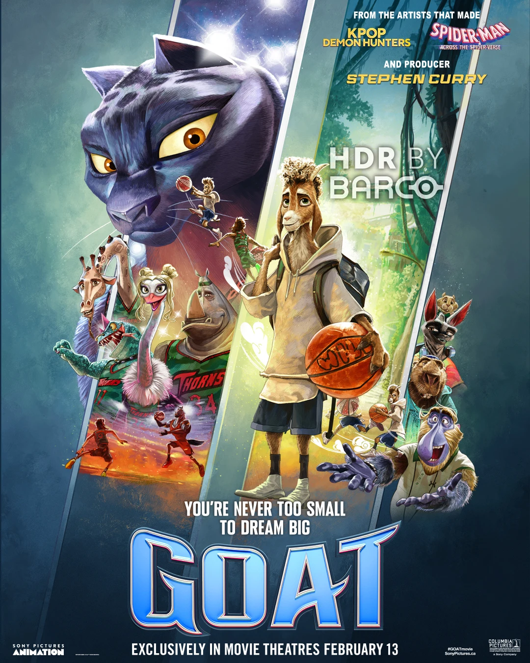 Film GOAT (2026) Posters Muurkunst Rome Decoratie