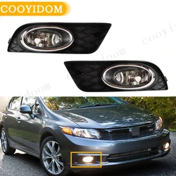 Car Front Bumper Fog Light For Honda CIVIC 2012 2013 33950-TR0-H11 33900-TR0-H11 Fog Lamp With Cover No Bulbs Auto Accessories