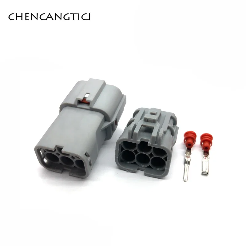 1 Set 6 Pin Way KET Automotive Waterproof ECU Electrical Wire Connector Female Male Plug MG640337 MG610335 7222-7484-40