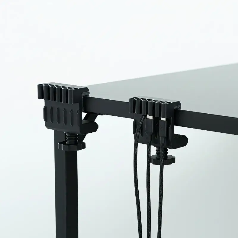 Traceless Desktop Data Cable Clip 3D Printed PLA Eco Friendly Cable Organizer for Office Home Desk Wire Management