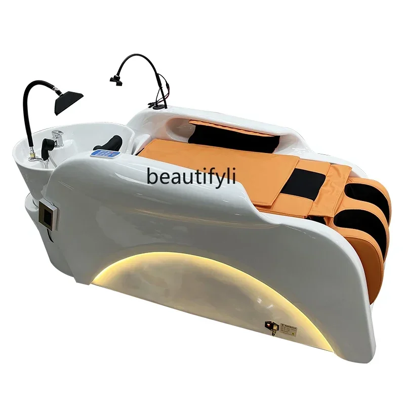 

New Smart Whole Body Massage Shampoo Bed Barber Shop Head Treatment Water Circulation Integrated Bed