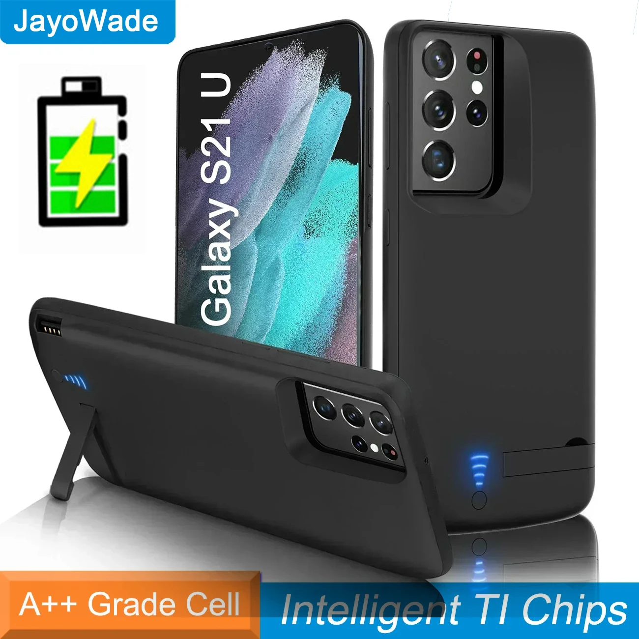 

Новый чехол для зарядного устройства 10000 мАч для Samsung Galaxy S21 Ultra S21 Plus Power Bank Чехлы для Samsung S21 Ultra Чехол для телефона