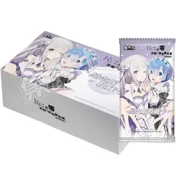 Re: ZERO -Starting Life in Another World 컬렉션 게임, 애니메이션 카드 테이블 보드 장난감, 가족 크리스마스 선물, 오리지널 Card.fun