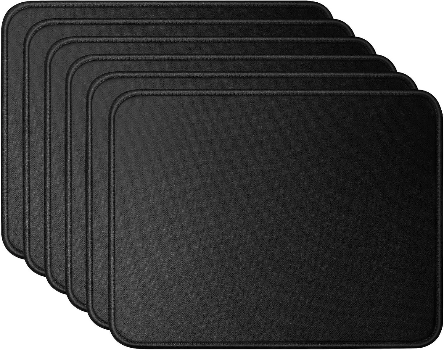 

Premium Waterproof Gaming Mouse Pad Bundle with Stitched Edges, Non-Slip Rubber Base, Pack of 6 for PC and Laptop