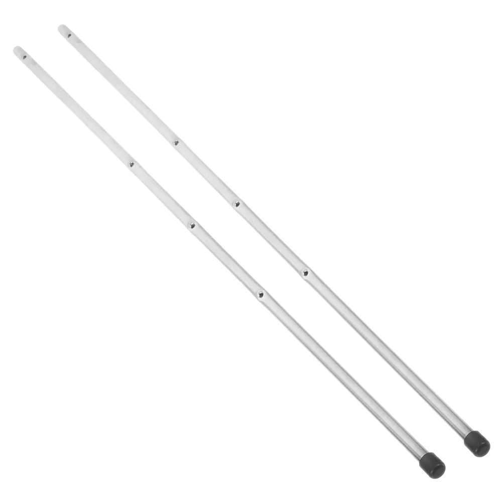 

2 Pcs Foosball Machine Soccer Part Table Accessory Handle Bar Pole for Replace Replacement Iron Metal Rod