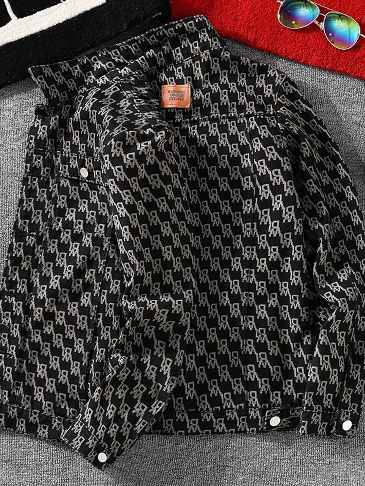 

Мужская джинсовая куртка на весну-осень, повседневная, в стиле рабочей одежды, крутая, в американском стиле, для отдыха, с эффектом высокого класса, длинная, на пуговицах...