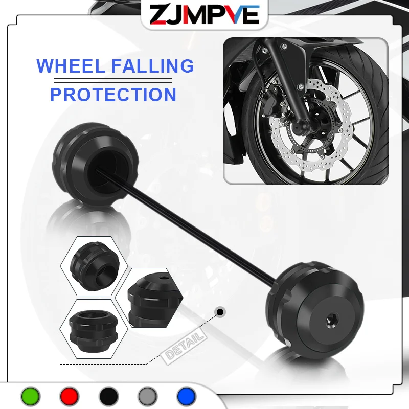 

New For BMW G310RR 2023-2024 CNC Rear Wheel Axle Sliders Fork Crash Protector Cap Motorcycle Stand Screw Swingarm Spools g310rr