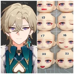 Aventurine  Face Ob11 Ob22 Ob24 Faceplates 1/12 Doll Accessories Handmade Water Sticker Faceplate Anime Game Cosplay