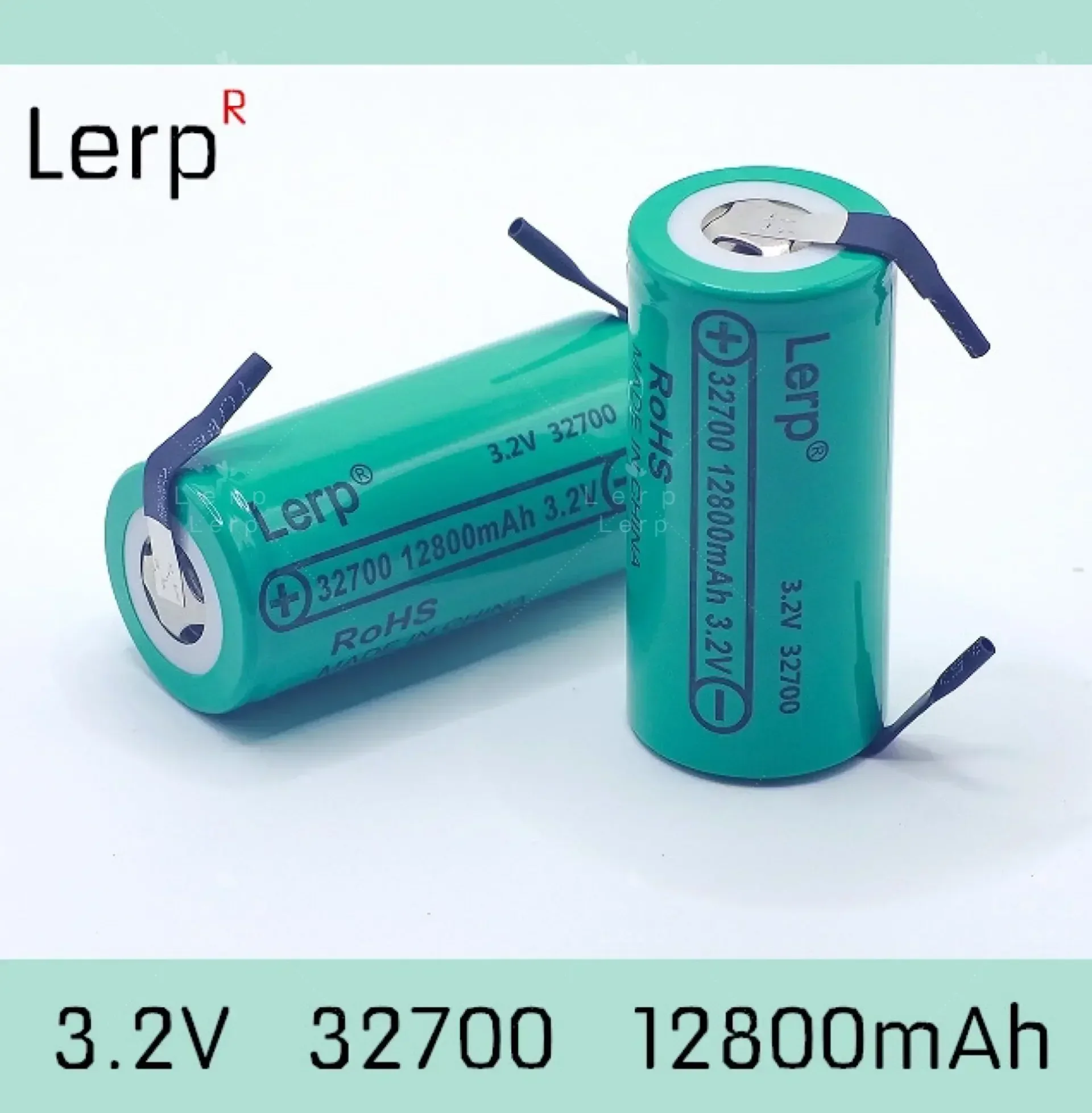 100% orignal LiFePO4 Battery 3.2V 32700 battery 12800mAh 35A Continuous Discharge Maximum 55A High power battery+DIY Nickel