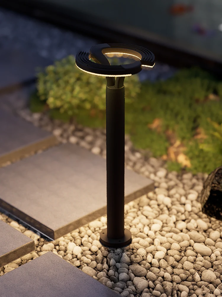 

Landscape courtyard light, outdoor home villa community, high pole outdoor garden lawn light, modern and simple LED street light