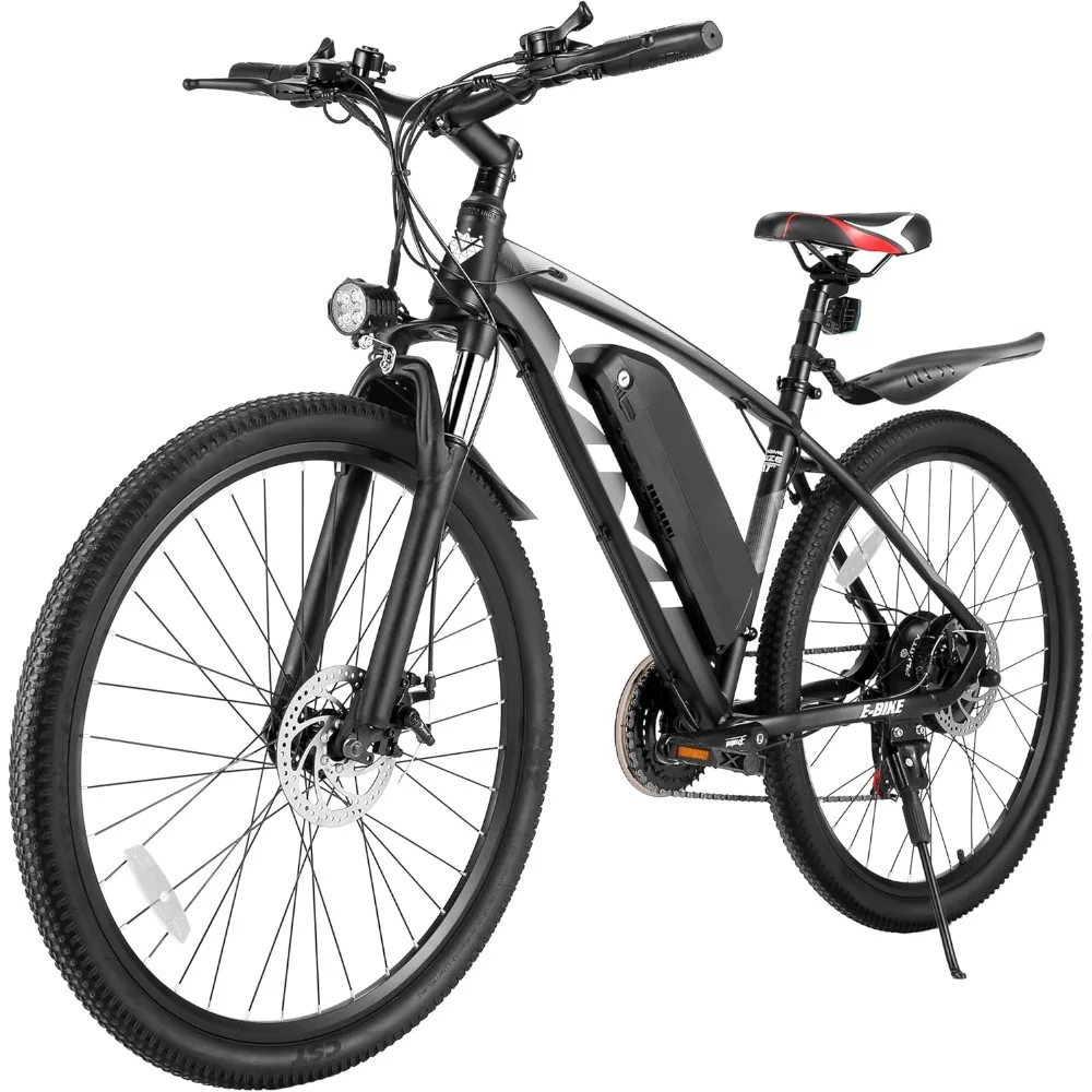 

27.5" Electric Bike for Adults 500W(Peak 750W)，48V 499.2WH Battery, Cruise Control, 21 Speed Adult Electric Bicycles