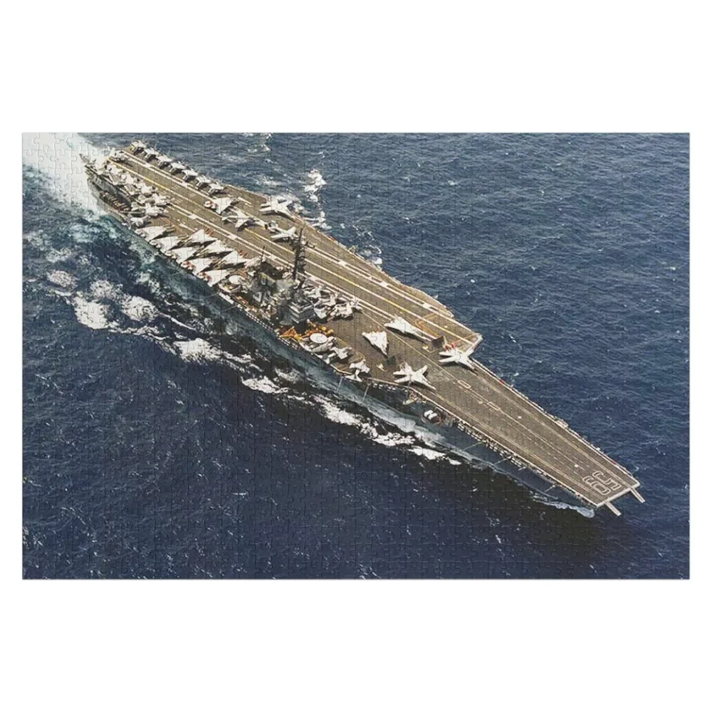 

USS FORRESTAL (CVA-59), Магазин SHIP'S, головоломка, индивидуальный подарок, персонализированная фотография, подарок, головоломка