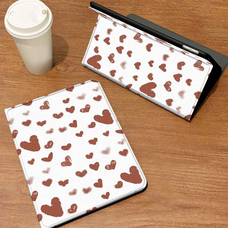 

Cartoon Heart Pattern Design For Samsung Galaxy Tab A7 A A9 A11 S6 A11 A8 S11 Lite Plus 10.4 10.5 Inch Tablet Case