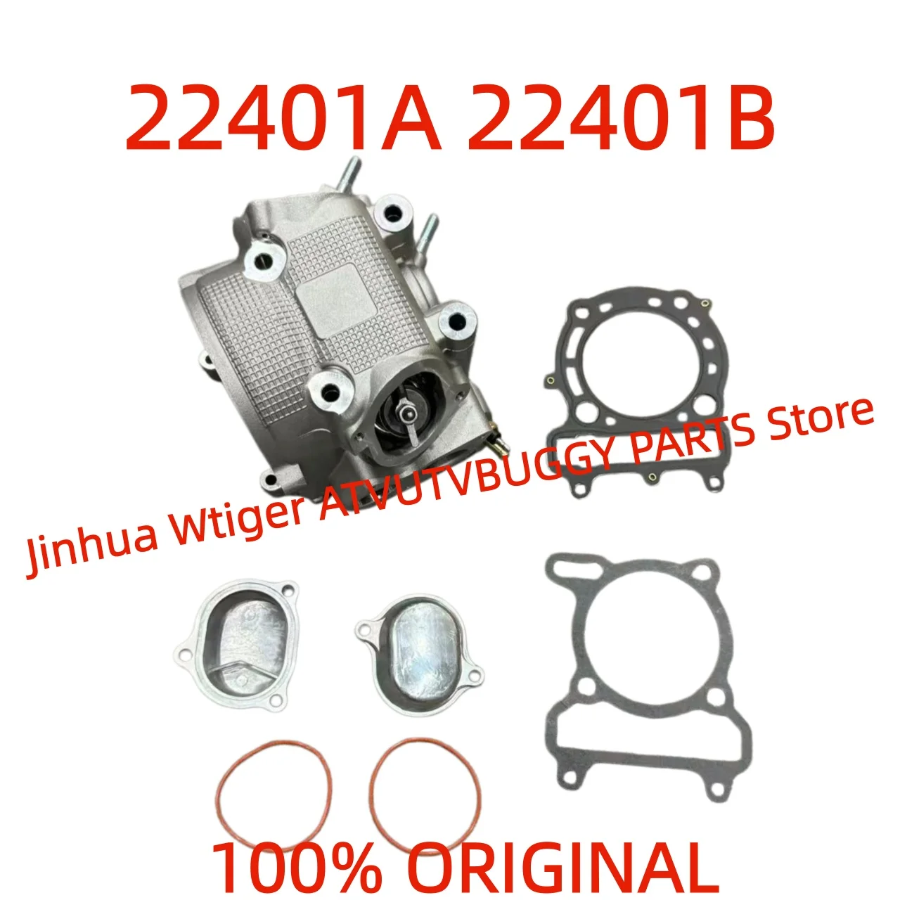 ORIGINAL New Orignal Cylinder Head Assy 22401A 22401B For Linhai ATV UTV 260CC 300CC LH260 LH300 QUADS