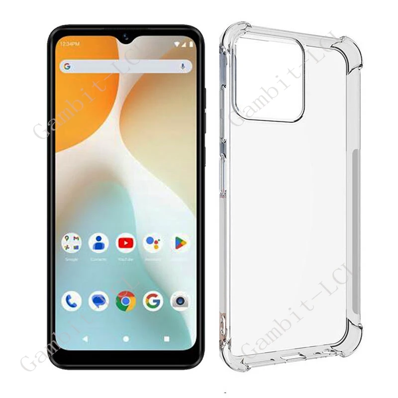 Etui zapobiegające upadkom dla Oukitel C57S C57 Pro C57Pro OukitelC57S 2024 miękka TPU oryginalna, odporna na wstrząsy tylna pokrywa na BLU J12 — zdjęcie 5