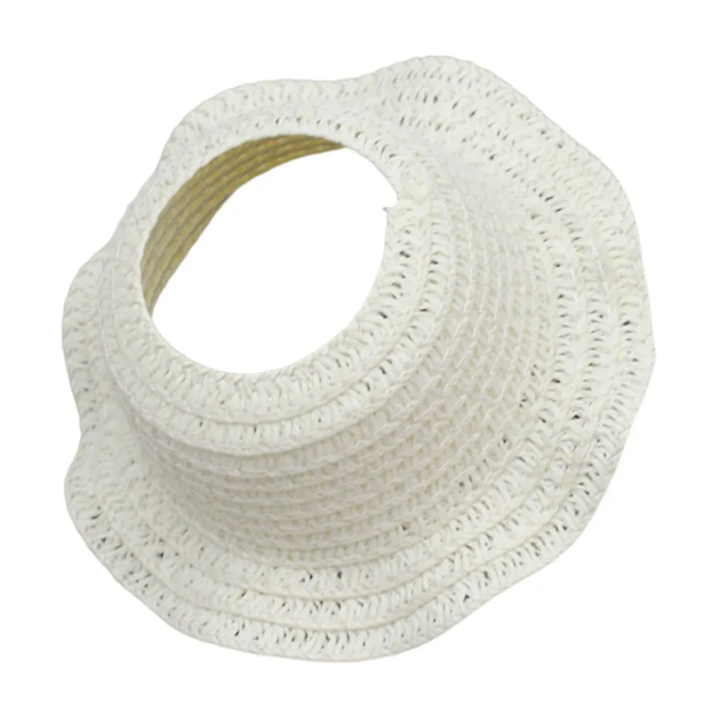 

Fashion For 17CM For Hat Handmade Knitted Fisherman Hat Replacement DIY Straw Hat Doll