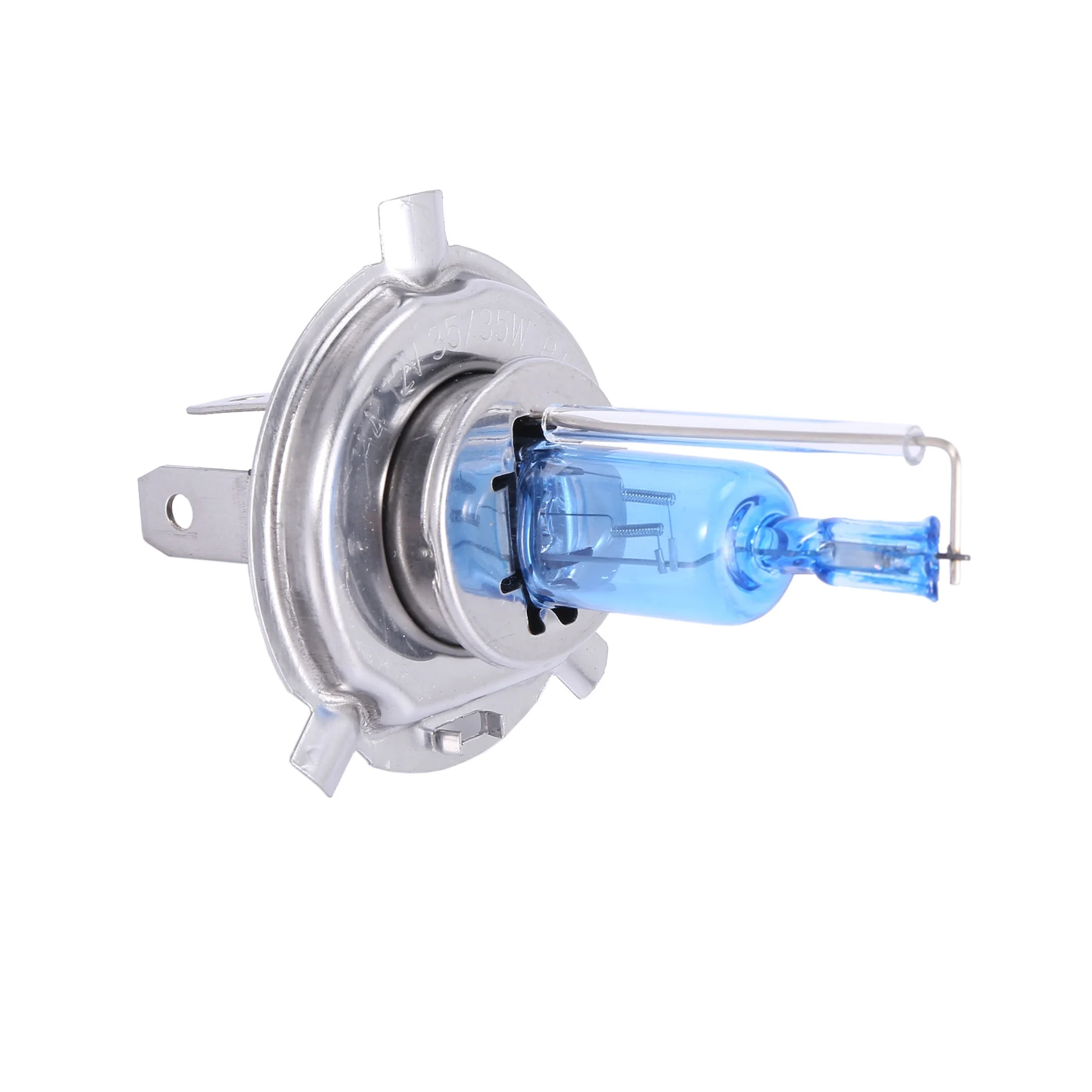 ไฟฮาโลเจนไฟหน้าซีนอน HID 35W H4หลอดโคมไฟลำแสงสูง/ต่ำ6000K สีขาวมาก