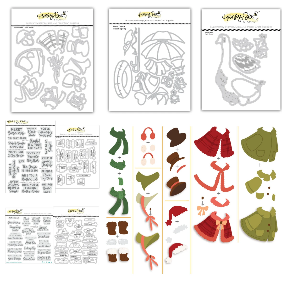 Herbstspaziergang mit Goosediy Metall-Stanzformen und Klarschablonen 2026 Neue Scrapbooking-Handarbeits-Grußkarten-Rahmen-Dekoration