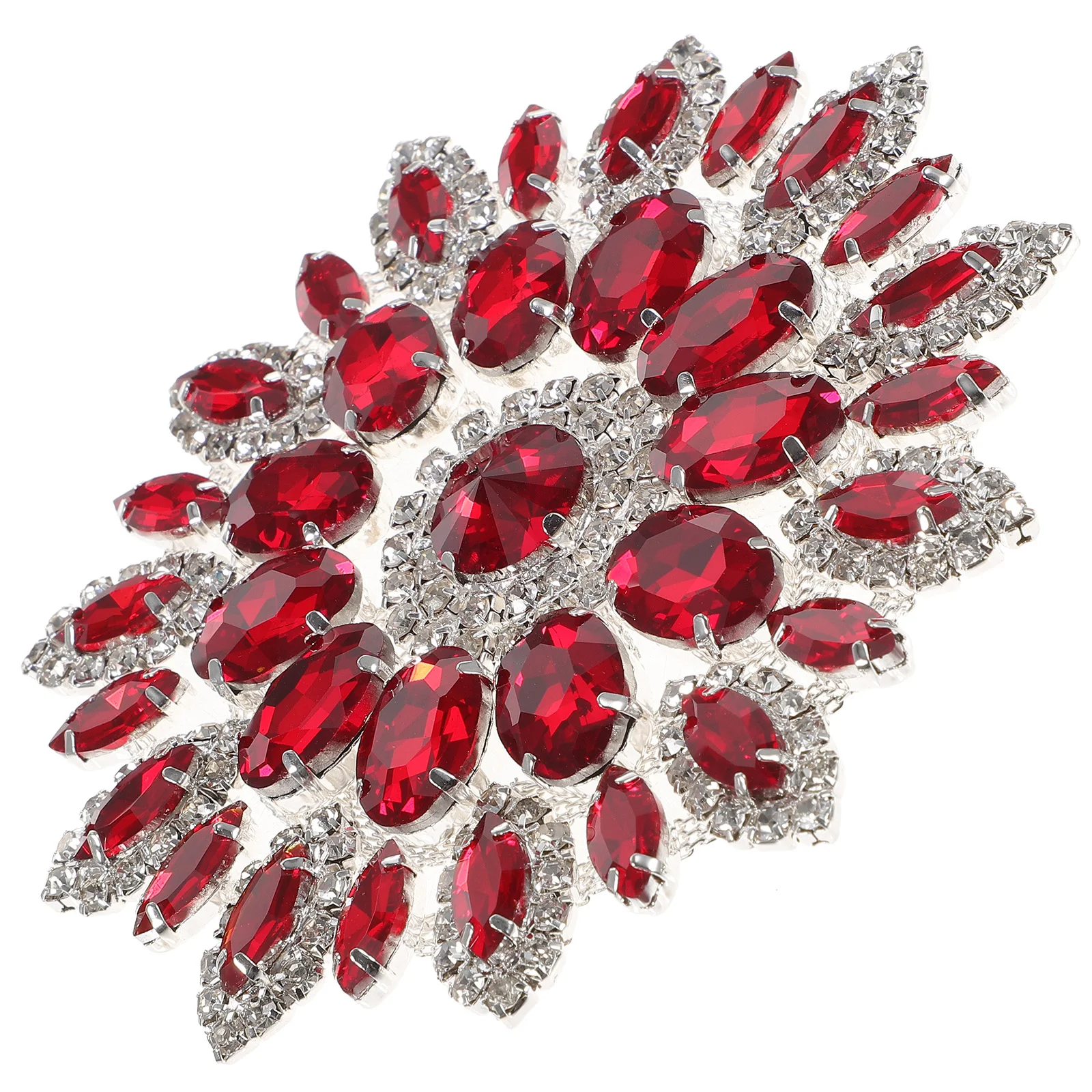 

Rhinestone Brooch Patches Diamond Chain Jewelry Rhinestones Vintage Sewing for Clothes