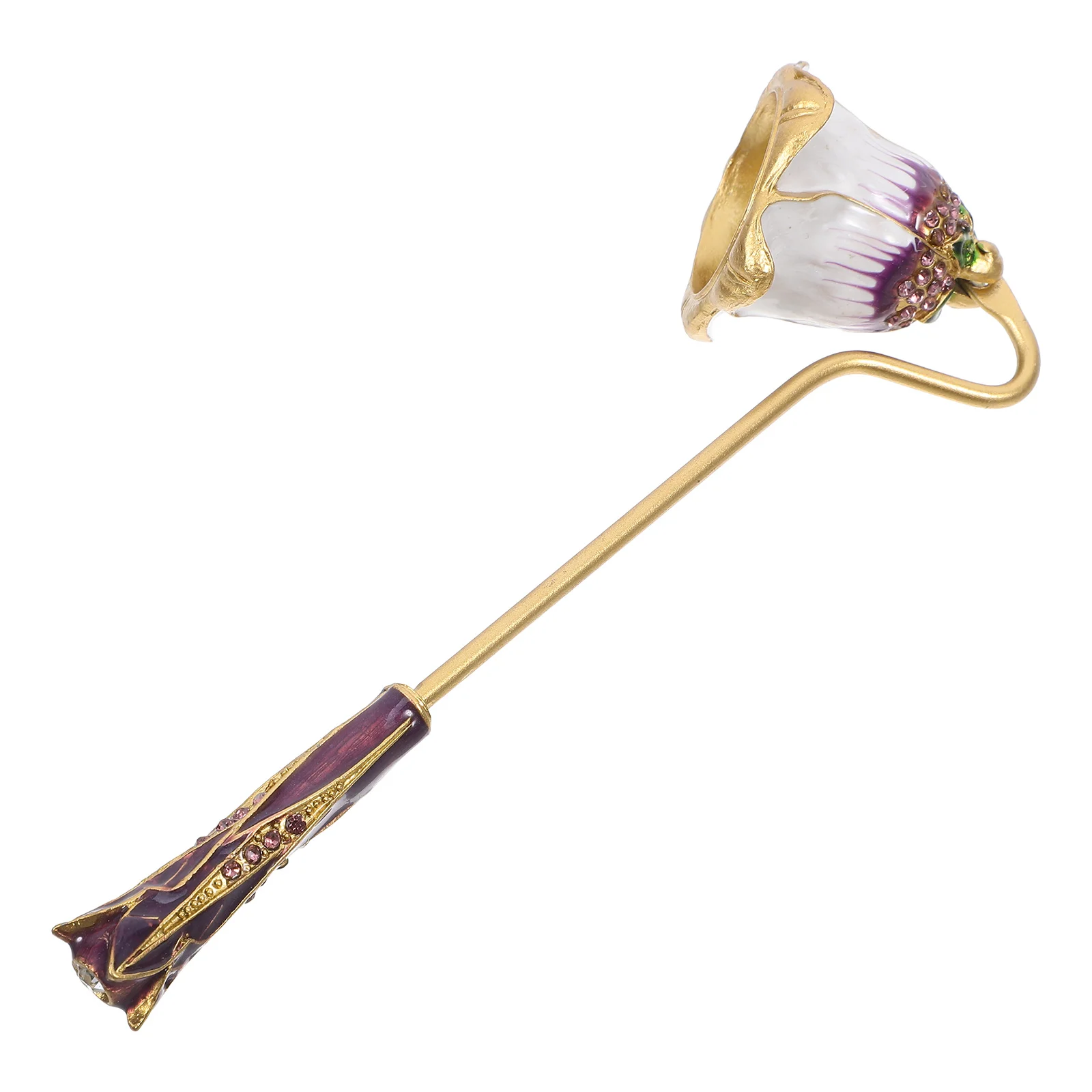 

Extinguisher Cover Vintage Snuffer Zinc Alloy Home Decor Reusable Long Handle Metal Wick Household Accessories
