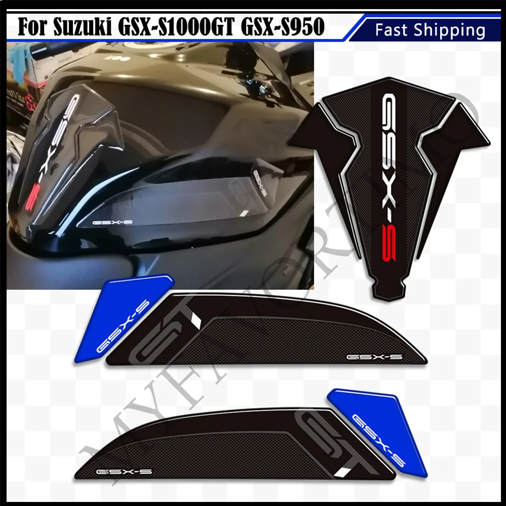 Motorcycle Stickers Protector Tank Pad Grips For Suzuki GSX-S1000GT GSX S1000GT GSX-S S1000 GSXS S 1000 GT 950 S950 GSX-S950