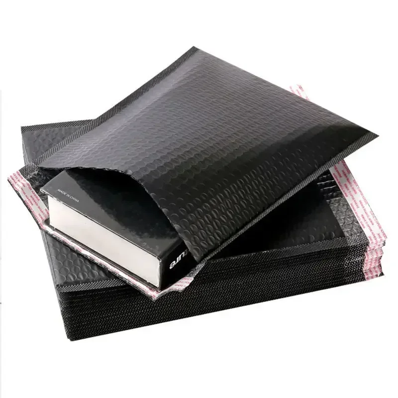 Black Seal Pink And Padded Bags Gift Green Pcs for Purple 100 Envelopes Shipping Packaging Bubble Padding Mailing