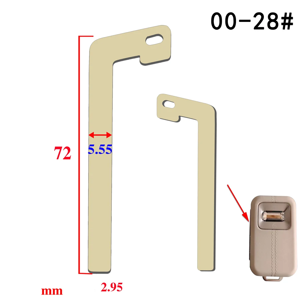 

Для Lynkco 900 Lynk Co 900 Автомобильный дистанционный ключ для Geely Galaxy E5 L6 L7 A6 E8 для Zeekr 9X Автомобильный аварийный механический ключ